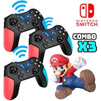 Control para Nintendo Switch 3 Mandos Inalambrico Combo 3 EN 1 Barato